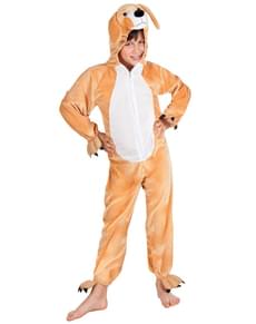 Hundekostume i plys til børn