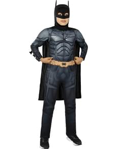 FUNIDELIA Déguisement Batman garçon - 5-6 ans (110-122 cm) - Zwart