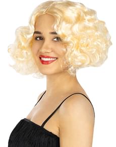 Blond peruka lata 20.