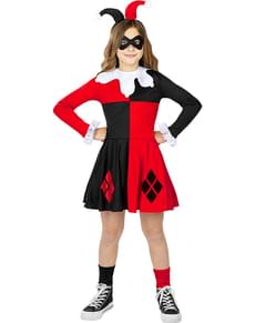 Harley Quinn búningur fyrir stelpur - DC Comics