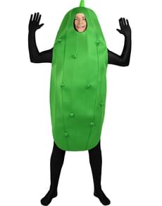 Déguisement de cornichon pour adulte