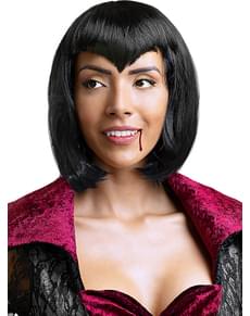 Perucă vampireasă neagră