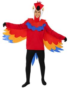 Costum de papagal pentru adulți