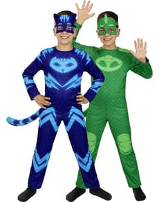 Fato de Catboy e Gekko reversível - Pj Masks