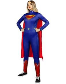 Costume Supergirl Per Donna Taglia S Vestito Per Ragazze Super Woman C –  Esplodia