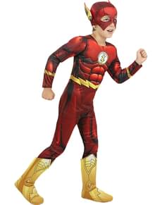 Muscular The Flash Costume for Boys - The Flash