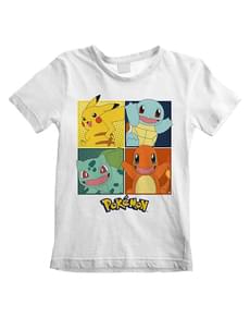 Pokémon Charaktere T-Shirt für Kinder