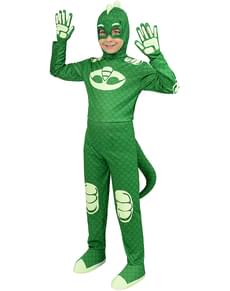 Maskeraddräkt Gecko Pyjamashjältarna deluxe för barn