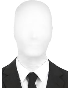 Máscara Slenderman branca