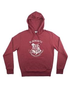 Sweat Poudlard bordeaux adulte - Harry Potter