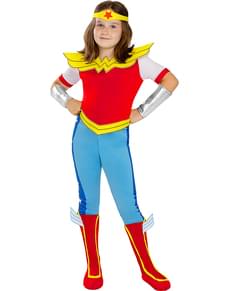 Costume Wonder Woman per bambina. I più divertenti