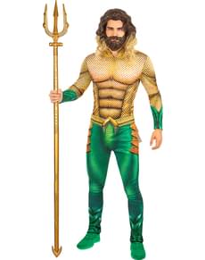 Strój Aquaman Plus Size dla mężczyzn