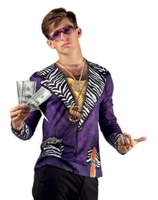 Camisola de pimp para homem