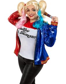 Harley Quinn Kostüm Kit in großer Größe - Suicide Squad