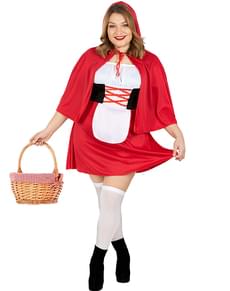 Little Red Riding Hood costume for adults. The coolest | Funidelia