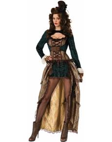 Fato de Steampunk sexy para mulher