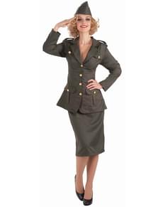 Costume da ragazza dell'armata per donna