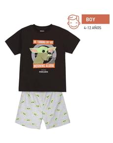 Mandalorian Baby Yoda Lyhyt Pyjama pojille - Star Wars