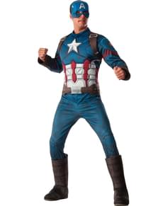 Costume da Capitan America Civil War per uomo