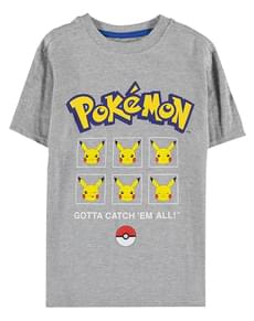 Pikachu und Pokeball T-Shirt für Kinder - Pokémon