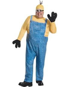 Minions Kevin kostume til voksne plus size