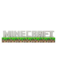 Minecraft Logo Lamp