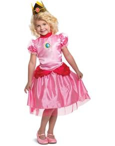Costume da Principessa Peach mini per bambina - Super Mario Bros