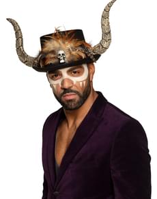 Papa Legba Voodoo Hat