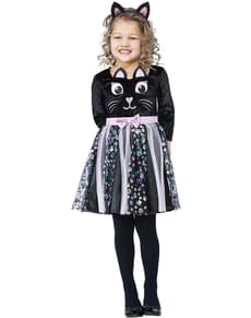 Costum de pisică adorabilă pentru fete