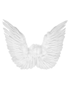 Alas de ángel blancas