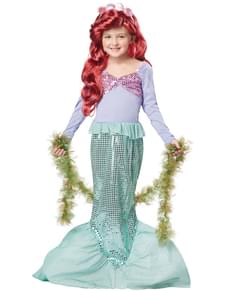 Costume da sirena brillante per bambina