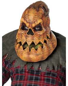 Adult's Dented Pumpkin Mask