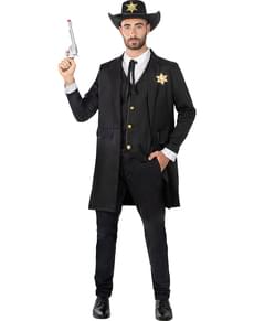Sheriff Kostuum Voor Mannen Plus Size