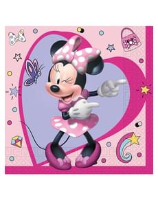 20 guardanapos de Minnie Mouse (33x33 cm)