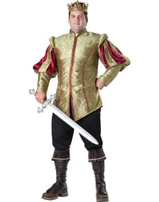 Adult Henry VIII English King Renaissance Medieval Deluxe Costume