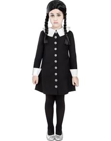 Miercoles Addams kostīms meitenēm - Addams ģimene