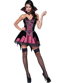 Disfraz de vampiresa sugerente para mujer