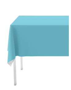 1 toalha de mesa cor azul claro - Cores lisas