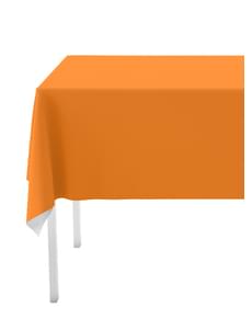 1 namizno pregrinjalo v oranžni barvi - enobarvno