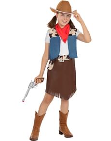 Cowgirl-kostuum Voor Meisjes