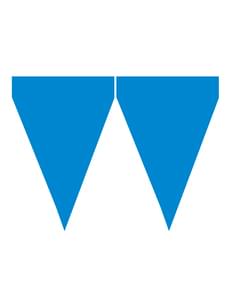 1 Banier met marineblauwe vlaggen - Effen kleuren