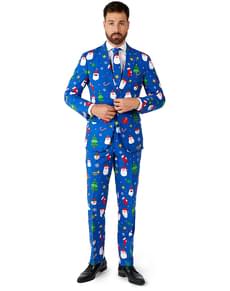 Коледен костюм “Festivity Blue” - OppoSuits