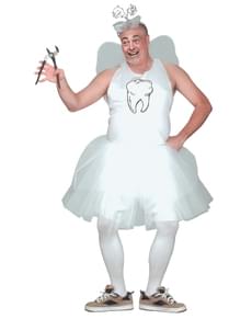 Men's Plus Size Tooth Fairy Costume