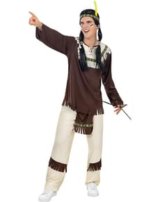Disfraz de Indio para hombre talla grande