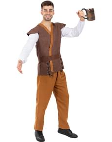 Mittelalter Wirt Kostüm für Herren