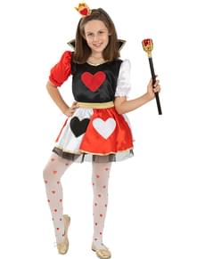 Queen of Hearts Costume for Girls