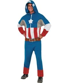 Captain America kostume classic til mænd