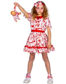 Killer Doll Kostuum voor Meisjes