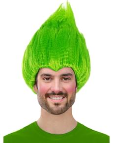 Perruque verte - Trolls