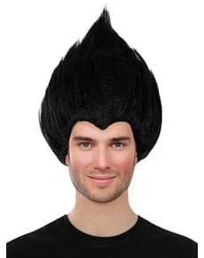 Perruque noire - Trolls